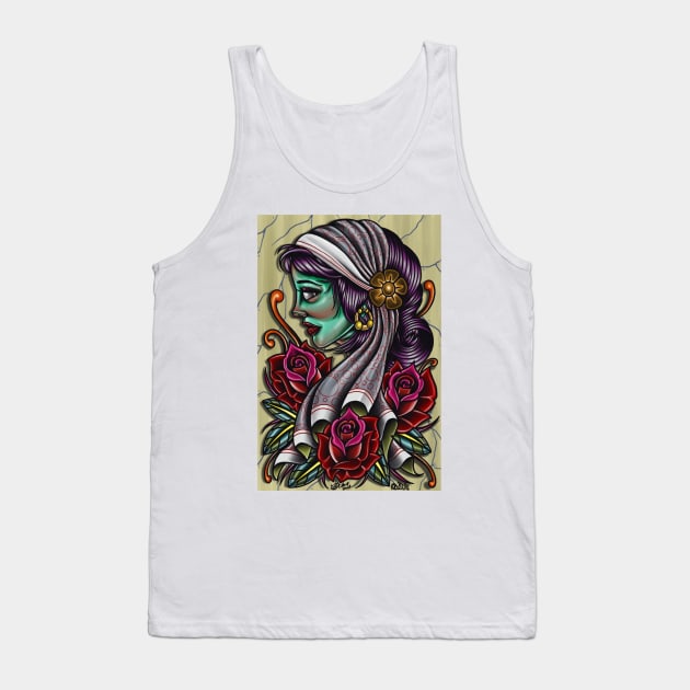 Z-Girl Tank Top by 341tattoos